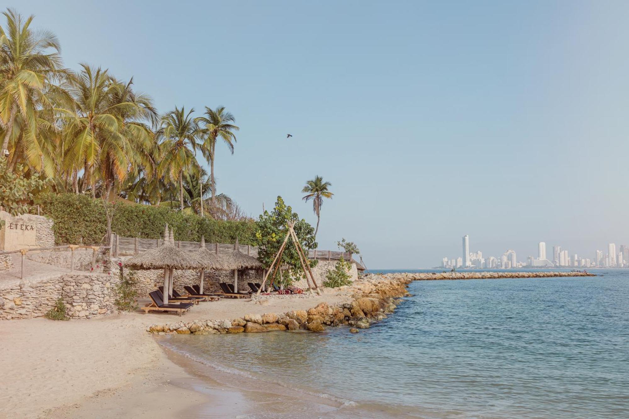 Eteka Slow Beach Hotel Adults Only Cartagena Ngoại thất bức ảnh